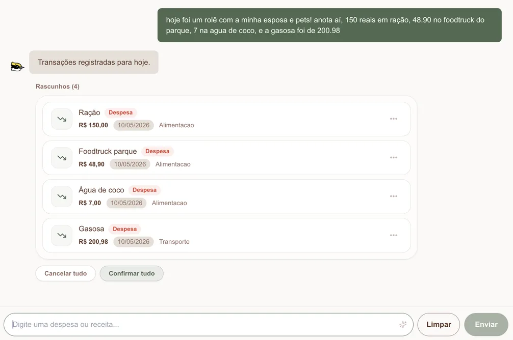 Entry chat screenshot
